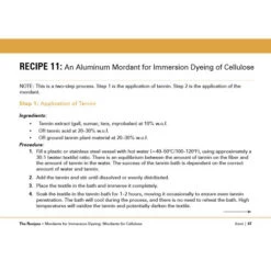 The Studio Formulas Set For The Art And Science Of Natural Dyes -BEKA Sales Store B9780937274262c 43882.1675701394