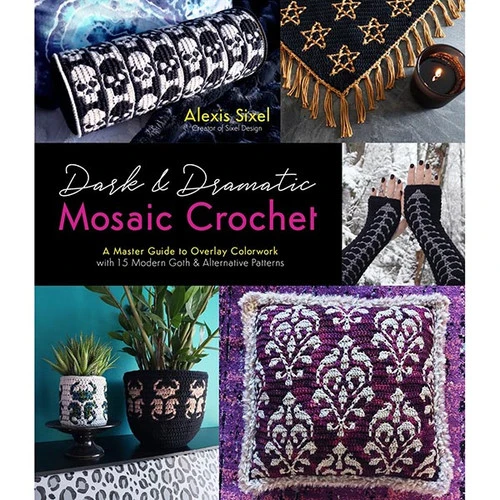 Dark & Dramatic Mosaic Crochet 1 Dark & Dramatic Mosaic Crochet