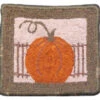 Pumpkin With Fence Rug Hooking Kit -BEKA Sales Store BTW KIT 28 61289.1554673581
