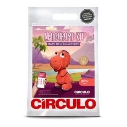 Circulo Amigurumi Kit - Baby T-Rex