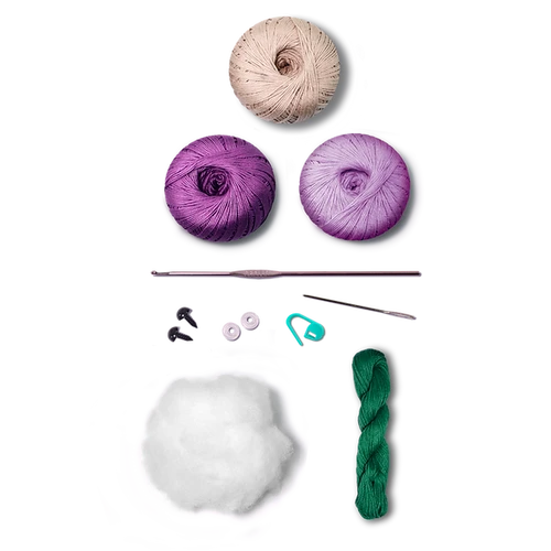 Circulo Amigurumi Kit - Violet 3 Circulo Amigurumi Kit - Violet - Image 3