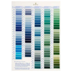 DMC Thread Color Card -BEKA Sales Store DMC Color Card 51562.1589300044