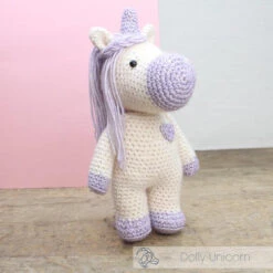 Hardicraft DIY Crochet Kit - Dolly Unicorn -BEKA Sales Store HC 40MB122c 38459.1699298186