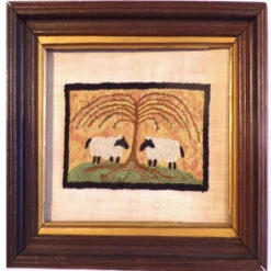 Punch Needle Kit - Grazing Twin Sheep -BEKA Sales Store HCF PNK 006b 01384.1586723617