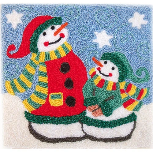 Punch Needle Kit - Snowy Friends 1 Punch Needle Kit - Snowy Friends