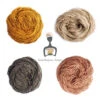 Handspun Hope Borocera Silk Yarn -BEKA Sales Store HSH 200 06171.1698854111