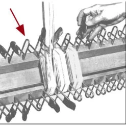 Leclerc Sectional Warp Beam Guides