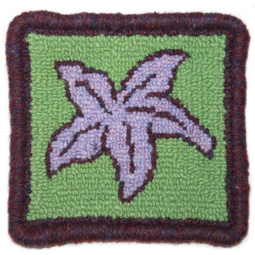 Complete Coaster Rug Hooking Kit - Starfish 1 Complete Coaster Rug Hooking Kit - Starfish