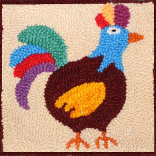 Rug Punch Kit - Gerdie Hen 1 Rug Punch Kit - Gerdie Hen