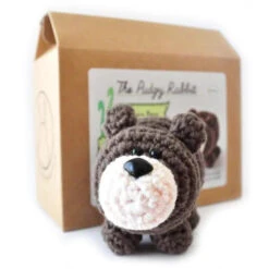 The Pudgy Rabbit Crochet Kit - Mini Bear -BEKA Sales Store TPR SQ1274505 62076.1679148134