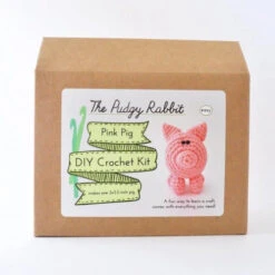 The Pudgy Rabbit Crochet Kit - Pig -BEKA Sales Store TPR SQ4831365d 29844.1698069853