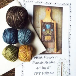 Punch Needle Kit - Potted Flowers -BEKA Sales Store TPT PN 230b 90792.1591041174