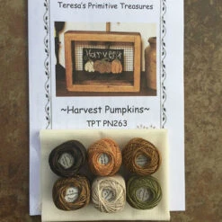 Punch Needle Kit - Harvest Pumpkins -BEKA Sales Store TPT PN PUMPb 72382.1572544940