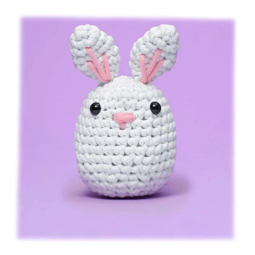 The Woobles Beginner Crochet Kit - Jojo The Bunny 2 The Woobles Beginner Crochet Kit - Jojo The Bunny - Image 2