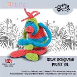 Knitty Critters Amigurumi Kit - Oscar Orangutan -BEKA Sales Store WOC KC626b 46533.1670597194
