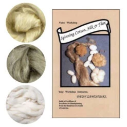 Spinning Cotton, Silk And More Kit