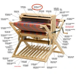 Schacht Baby Wolf Loom 4 Harness Later Kit -BEKA Sales Store baby wolf parts 13097.1557241708