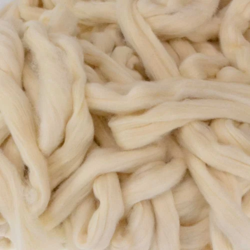 Pima White Cotton Sliver 1 Pima White Cotton Sliver