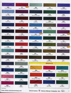 Brown Sheep Nature Spun Fingering Weight Yarn -BEKA Sales Store bro nsf 3 41618.1543861299